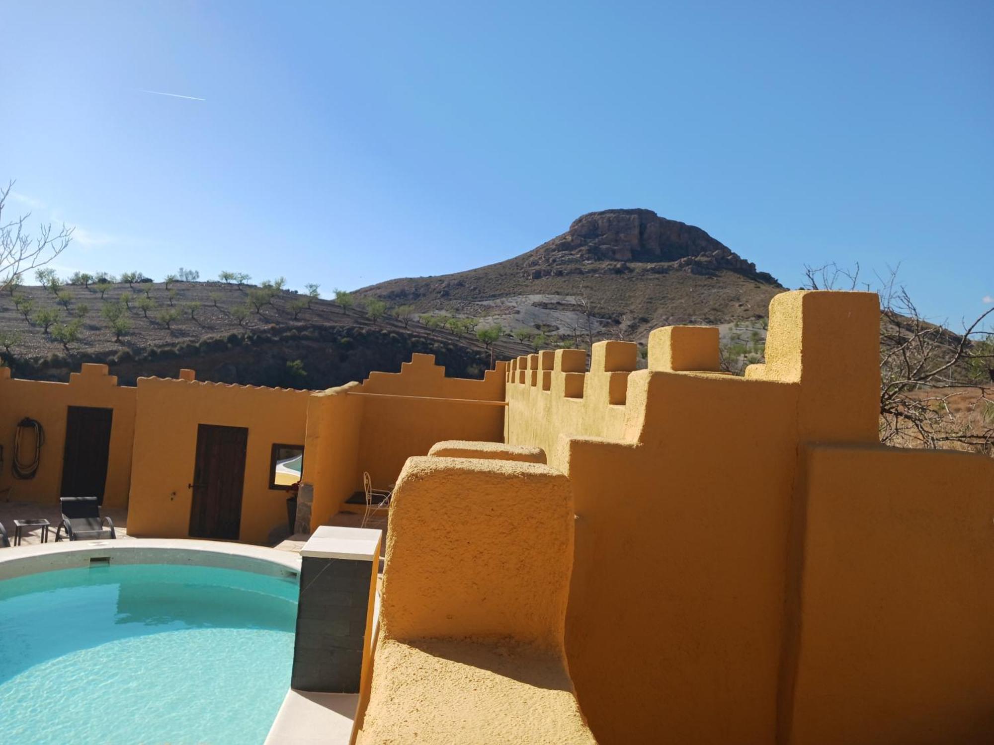 Casa Rural Los Cerezos アルボクス エクステリア 写真