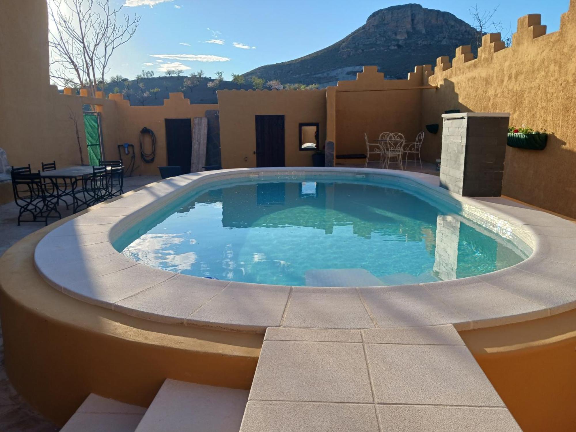 Casa Rural Los Cerezos アルボクス エクステリア 写真